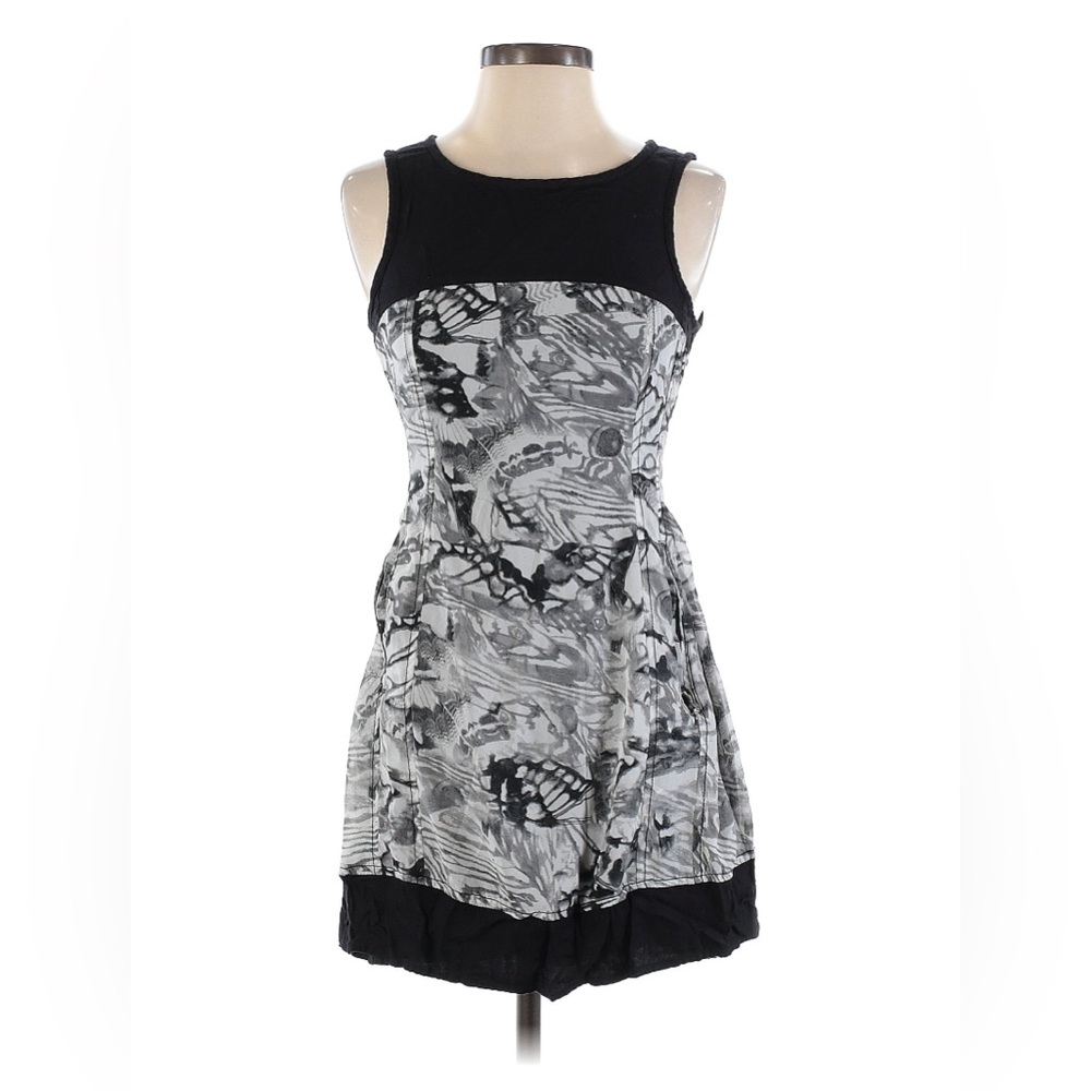 Religion xxs Black and Gray Sleeveless Dress